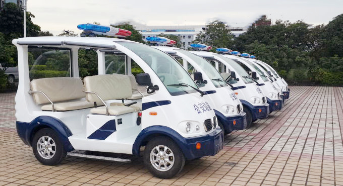 電動巡邏車剎車的正確踩法